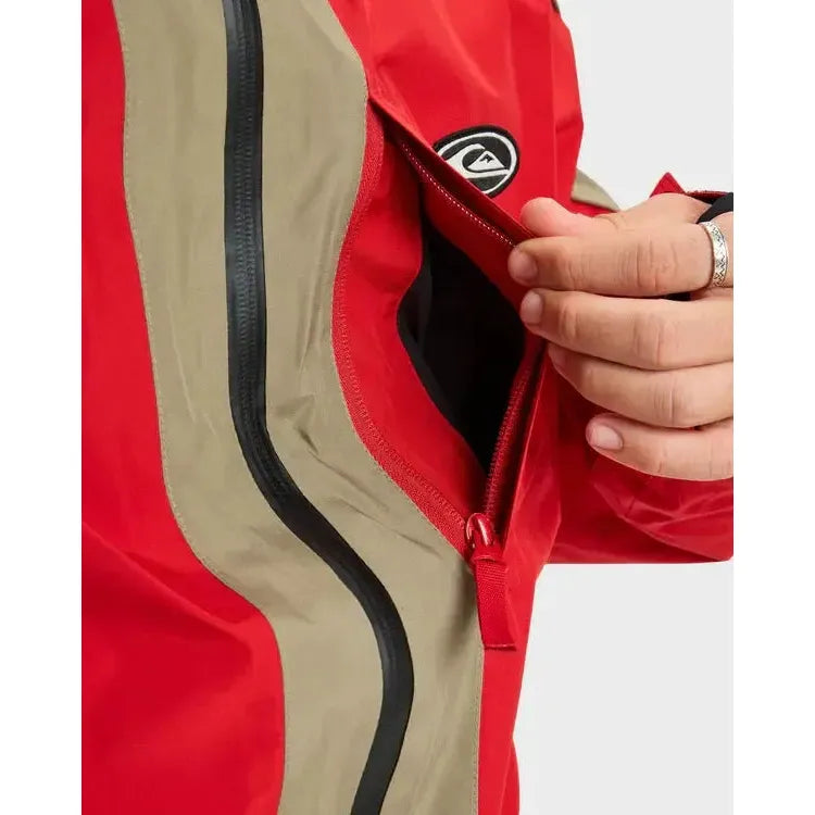 2026 Quiksilver High Altitude Snow Jacket - Samba - Welcome Boardstore