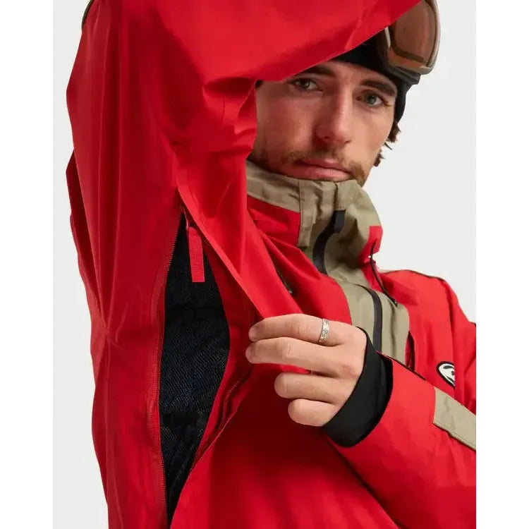 2026 Quiksilver High Altitude Snow Jacket - Samba - Welcome Boardstore