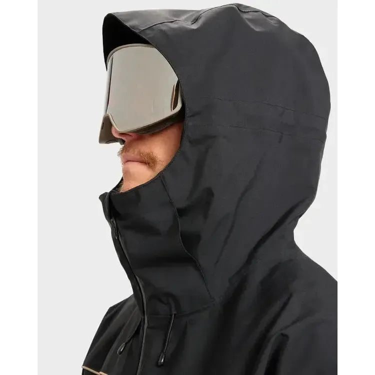 2026 Quiksilver Radicalo  Snow Jacket - True Black - Welcome Boardstore