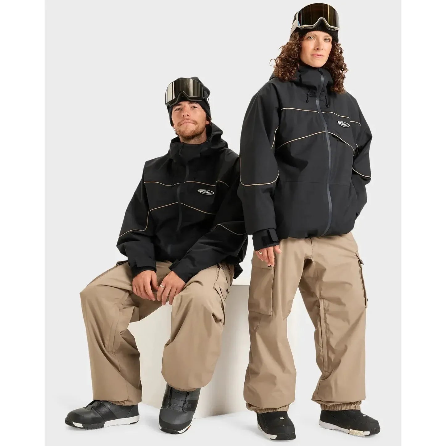 2026 Quiksilver Radicalo  Snow Jacket - True Black - Welcome Boardstore