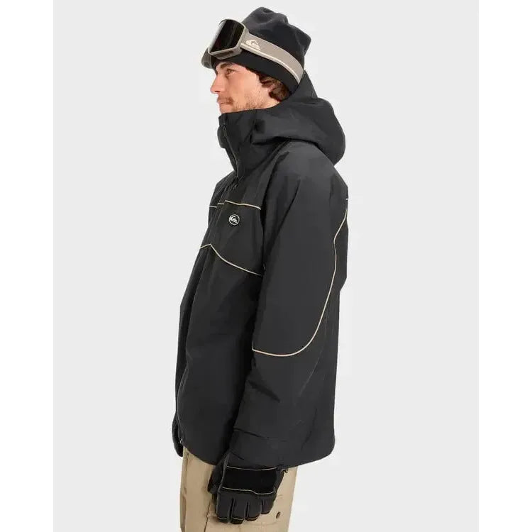 2026 Quiksilver Radicalo  Snow Jacket - True Black - Welcome Boardstore