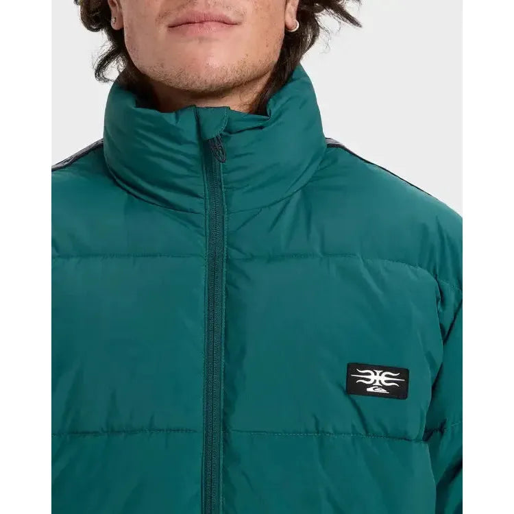 2026 Quiksilver Puff The Dragon Snow Jacket - Botanical Green - Welcome Boardstore