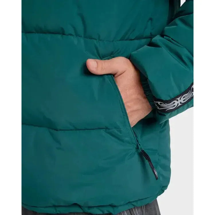 2026 Quiksilver Puff The Dragon Snow Jacket - Botanical Green - Welcome Boardstore