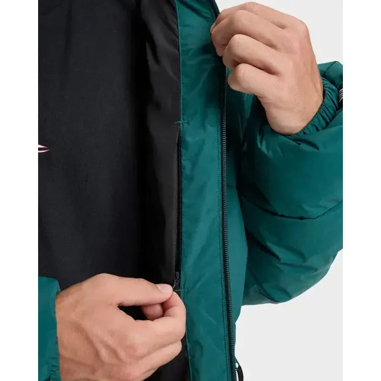 2026 Quiksilver Puff The Dragon Snow Jacket - Botanical Green - Welcome Boardstore