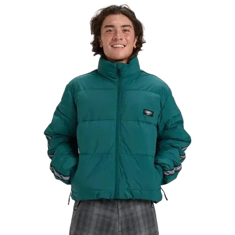 2026 Quiksilver Puff The Dragon Snow Jacket - Botanical Green
