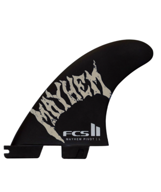 FCS II Mayhem Pivot PC Carbon Quad Rear Fins - Sand