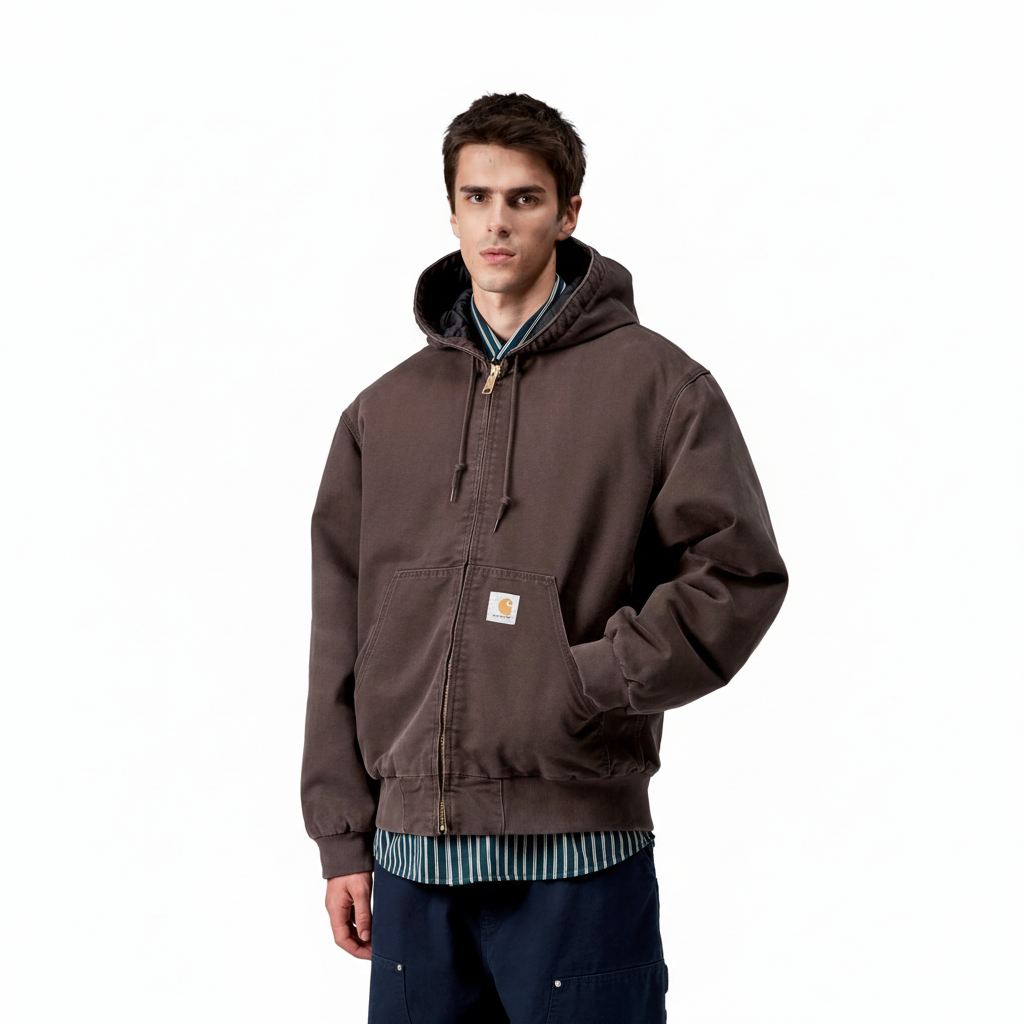 Flat lay front brown