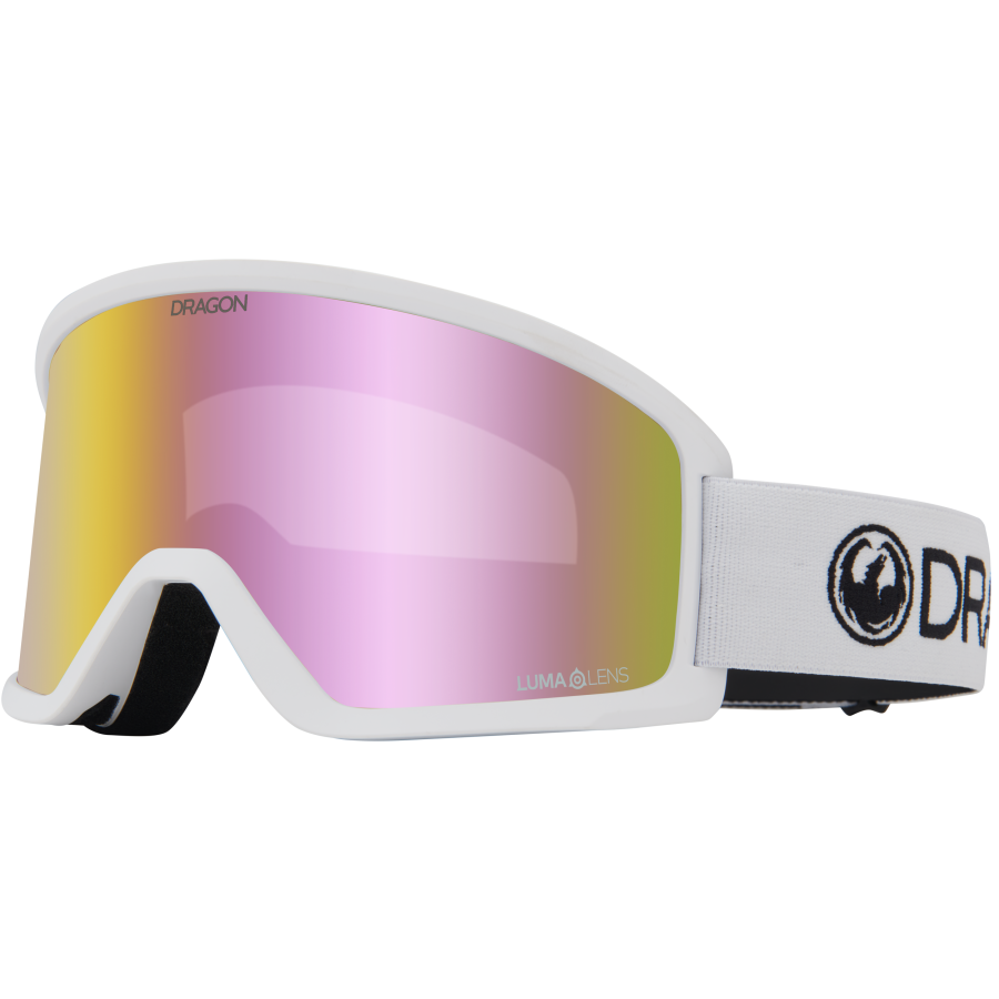 Dragon DX3 OTG - White w/ LUMALENS Pink Ion