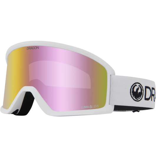 Dragon DX3 OTG - White w/ LUMALENS Pink Ion