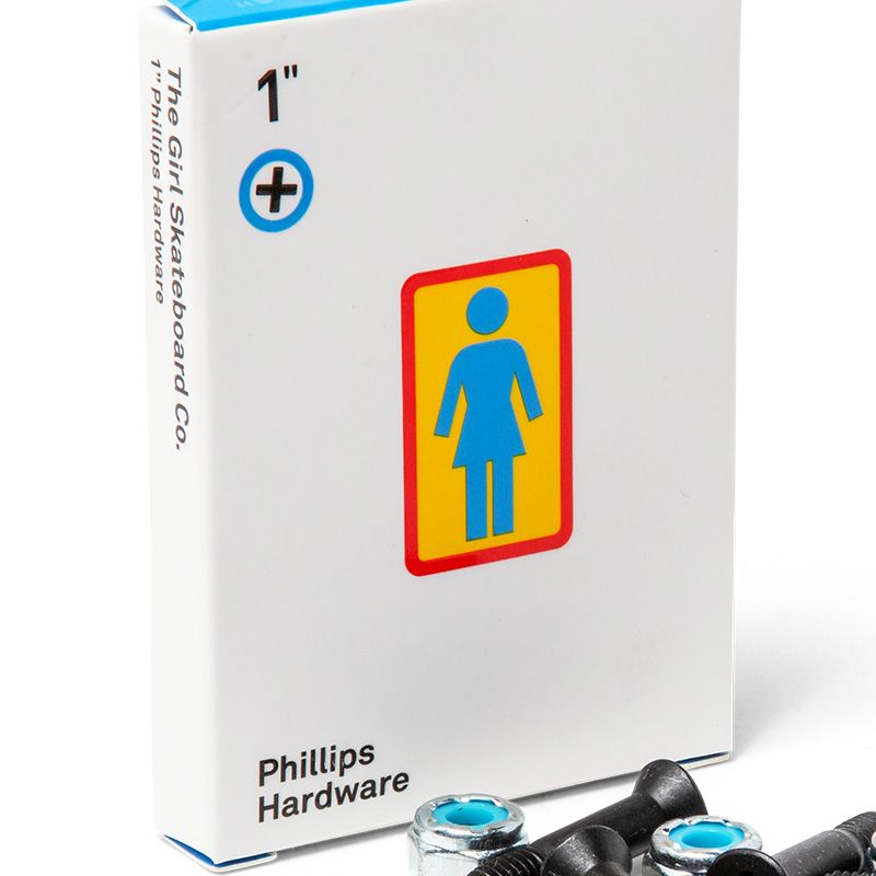 Girl Phillips Skateboard Hardware 1"