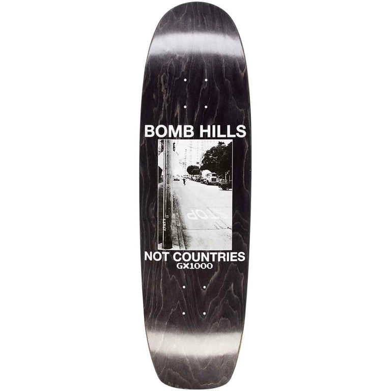 GX1000 Bomb Hills Cruiser Skateboard Deck 9.0