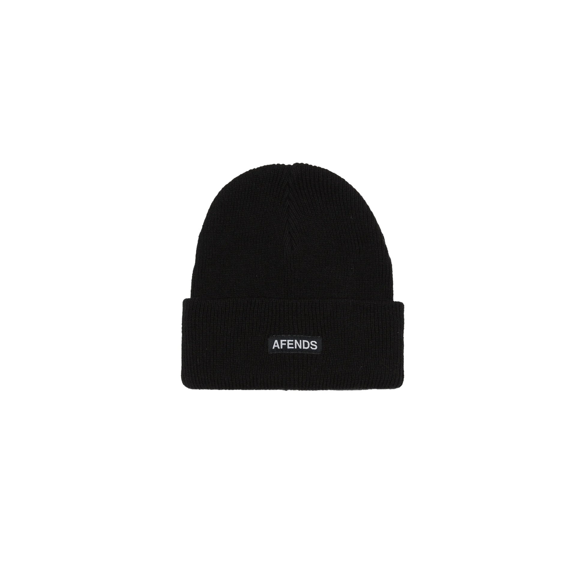 Afends Hometown Recycled Beanie - Black