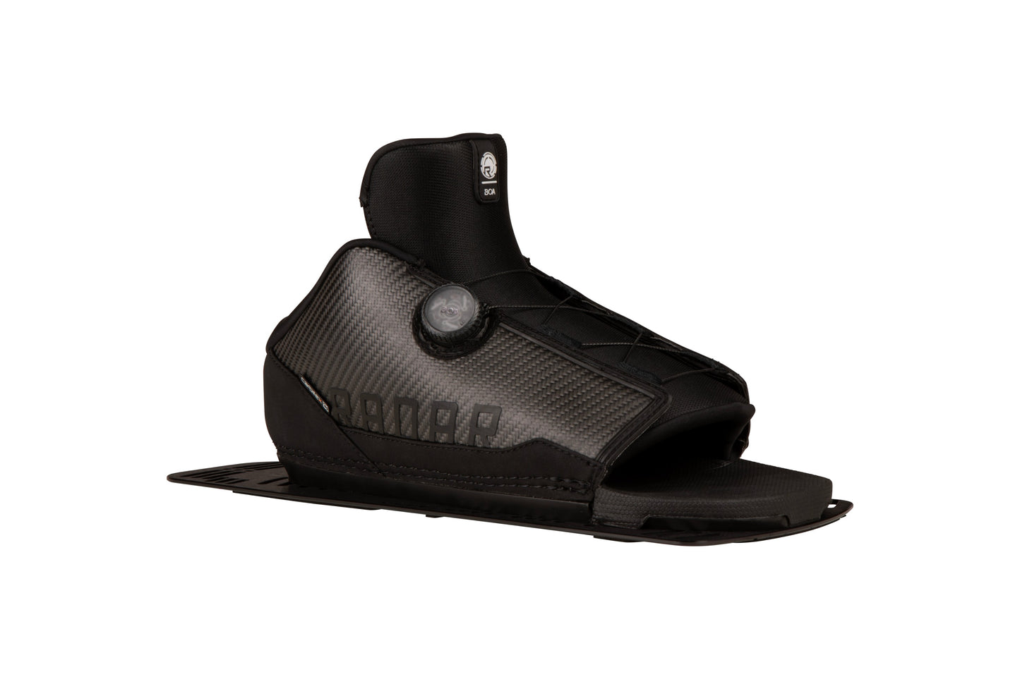 2027 Radar Carbitex Vector BOA HRT (Alum) Carbon — angled view showing the aluminium plate