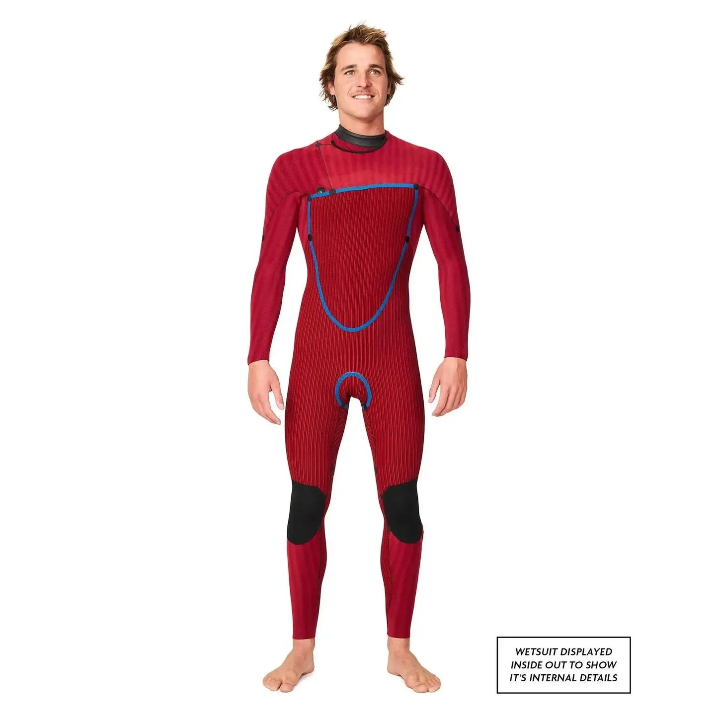 2025 O'Neill Hyper Fire X Chest Zip 4/3 Wetsuit