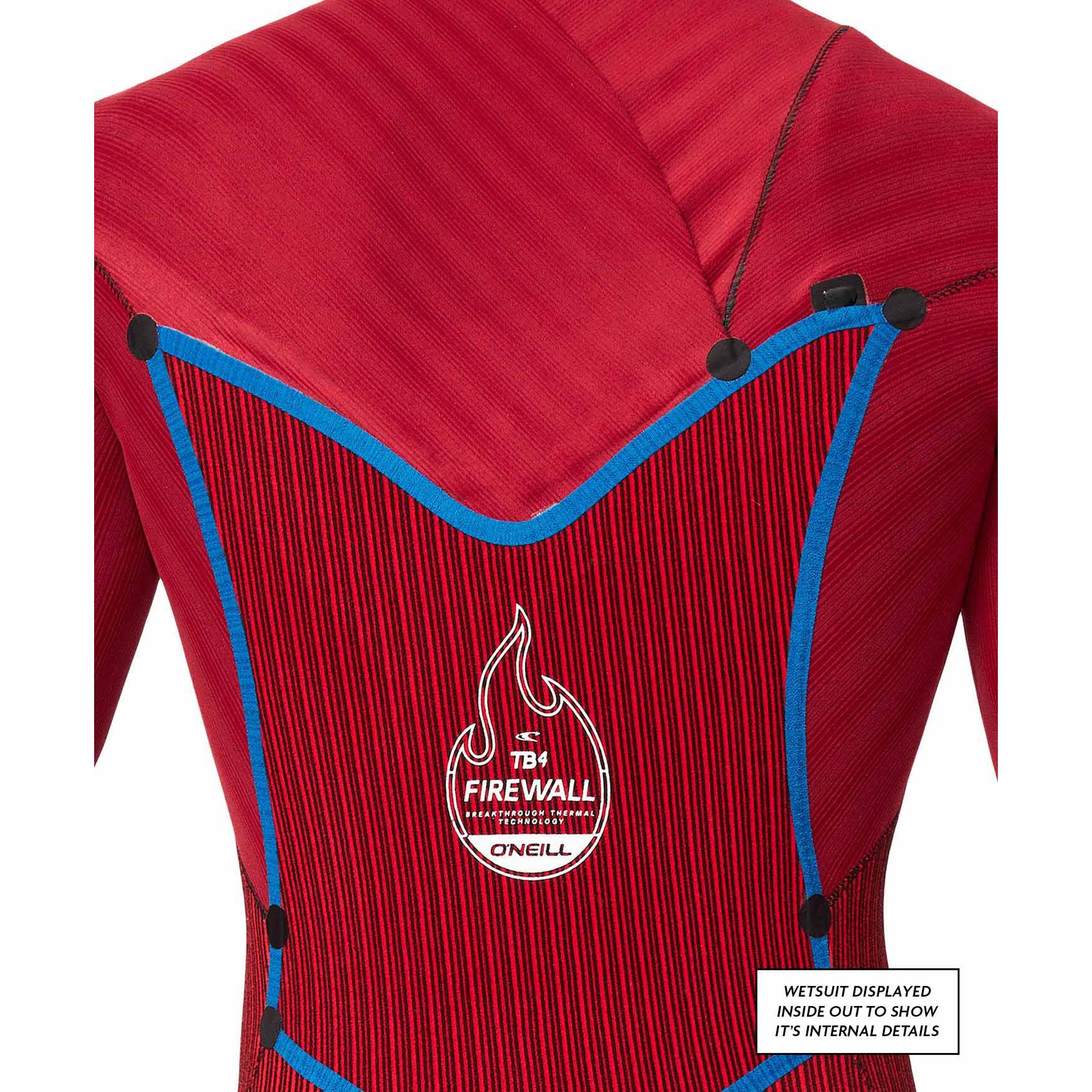 2025 O'Neill Hyper Fire X Chest Zip 4/3 Wetsuit