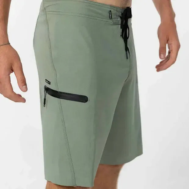 O'Neill Hyperfreak Tech Solid 19" Boardshorts - Sage Green