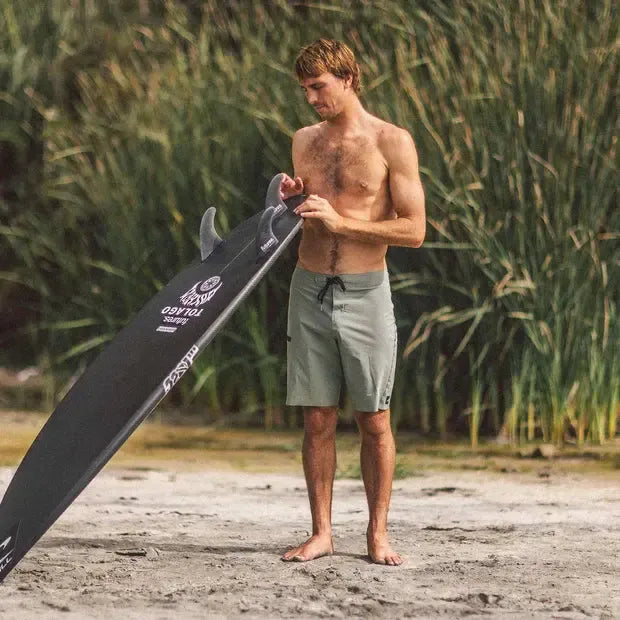 O'Neill Hyperfreak Tech Solid 19" Boardshorts - Sage Green