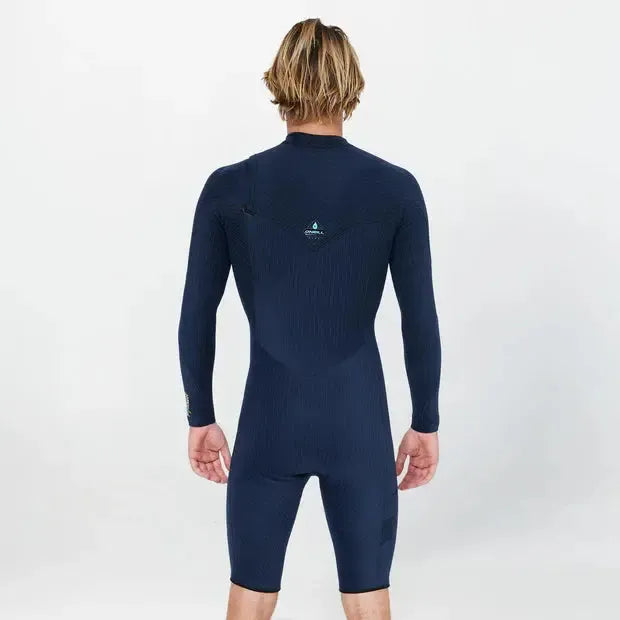 2026 O'Neill Men's HyperX 2mm Long Sleeve Zipless Spring Suit - Carbon Blue