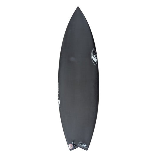 Sharpeye Inferno FT Surfboard - Swallow deck, black carbon C1