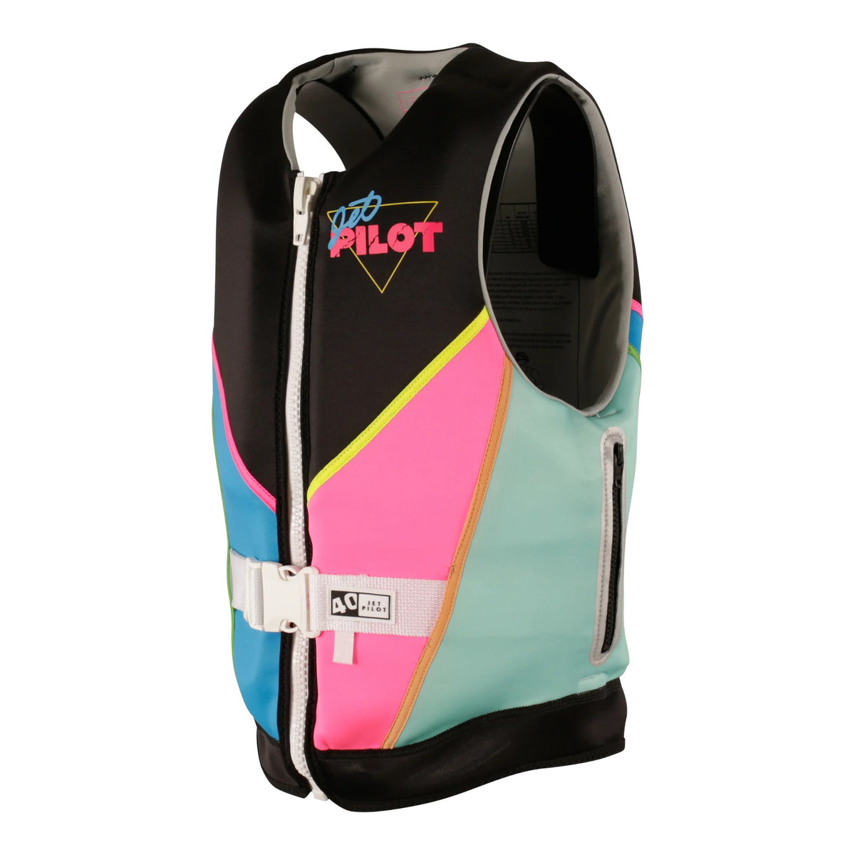 2027 Jetpilot Cause F/E Ladies Eco Vest - Multi