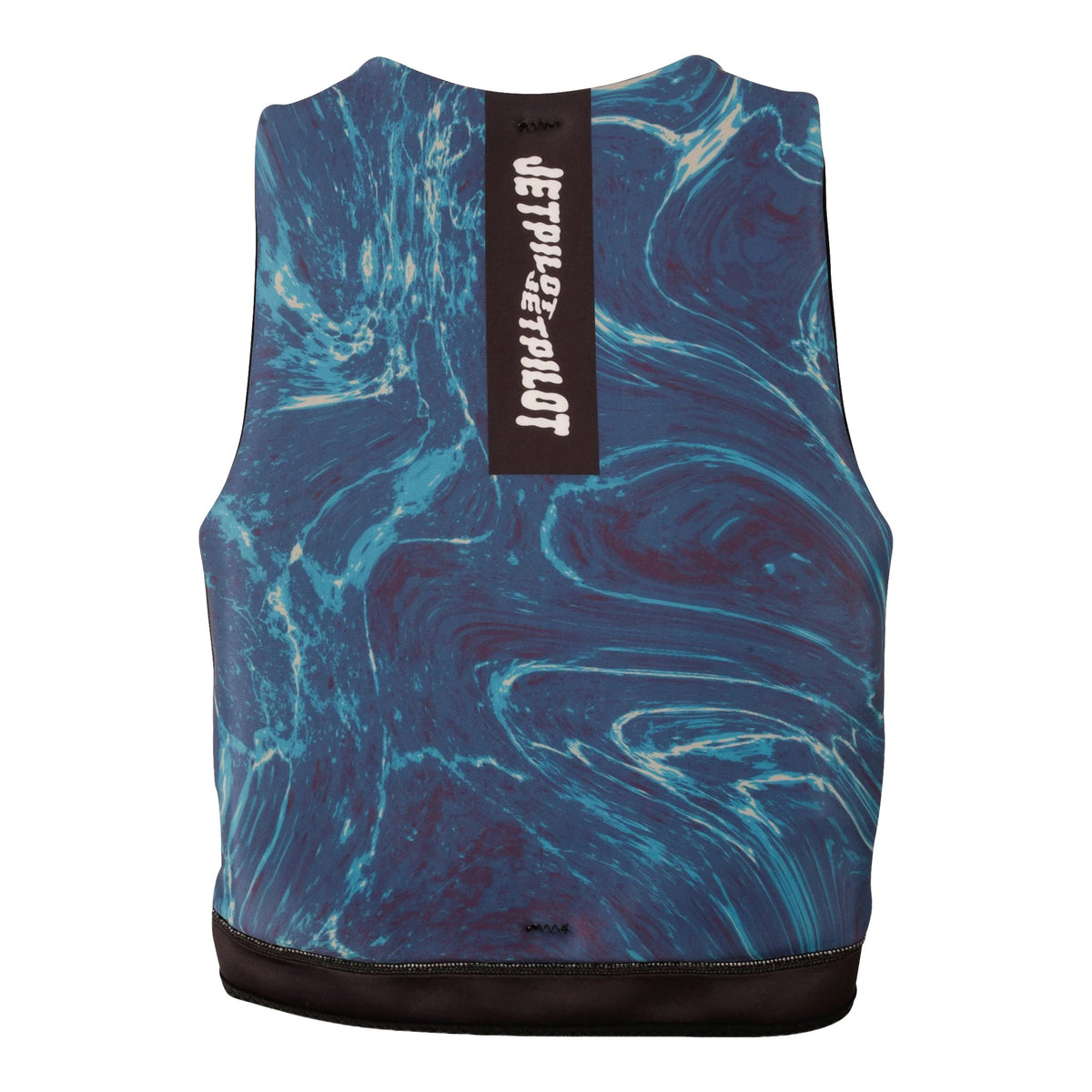 2027 Jetpilot Cause Boys F/E Youth Eco Vest - Black/Blue