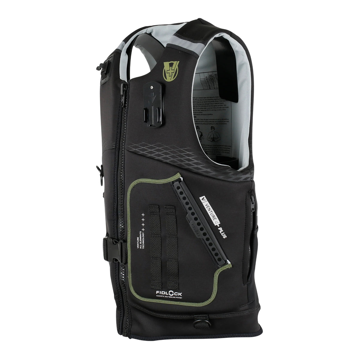 2027 Jetpilot Venture Plus Mens Eco Vest - Black