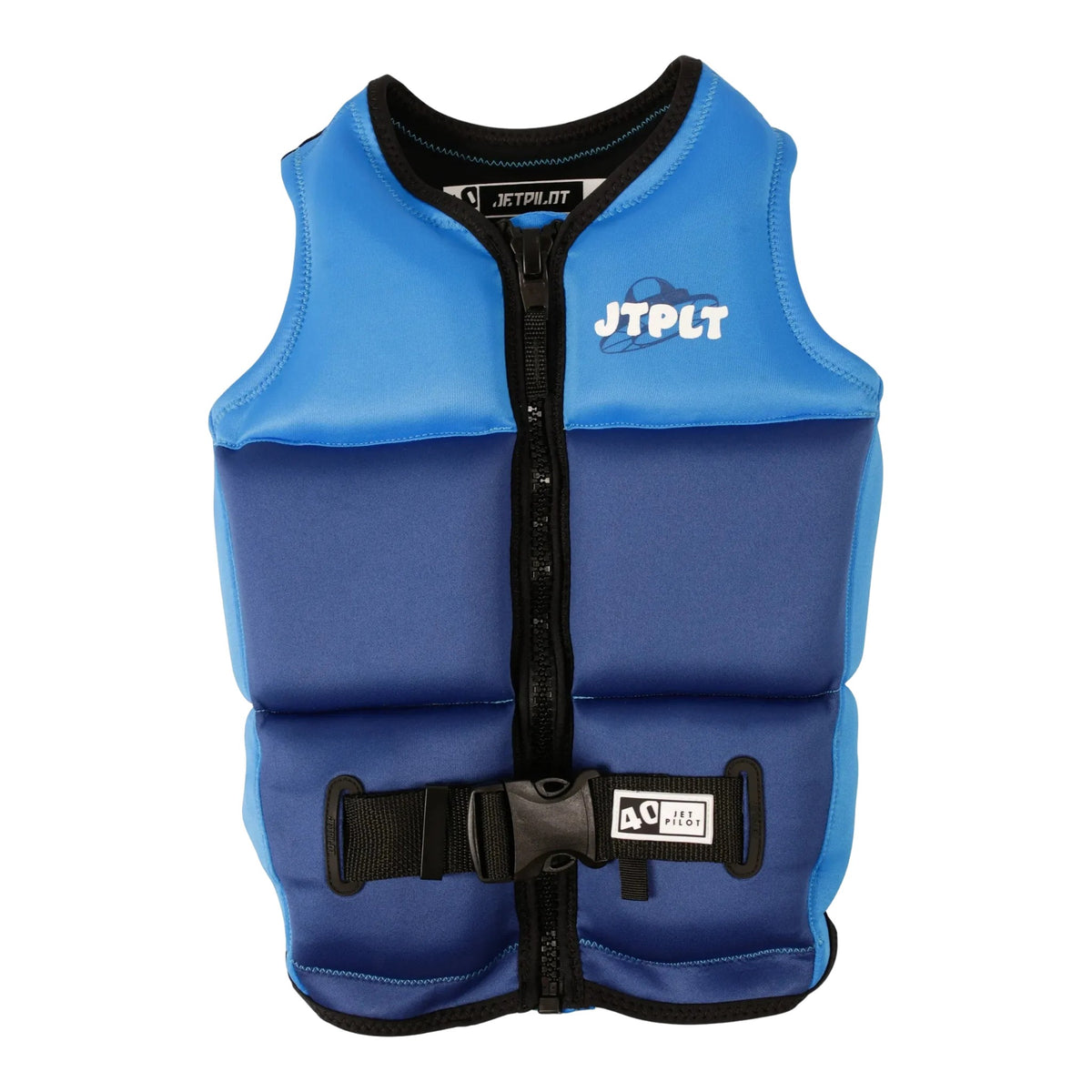 2027 Jetpilot Freeride Boys Youth Eco Vest - Blue