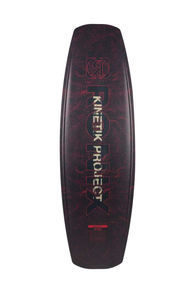 2027 Ronix Kinetik Project Wakeboard Metallic Red Wine — base