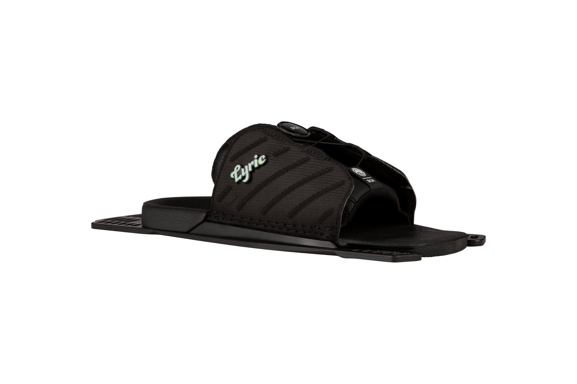 2027 Radar Lyric BOA ARTP Coal — angled view showing the BOA dial and adjustable toe plate