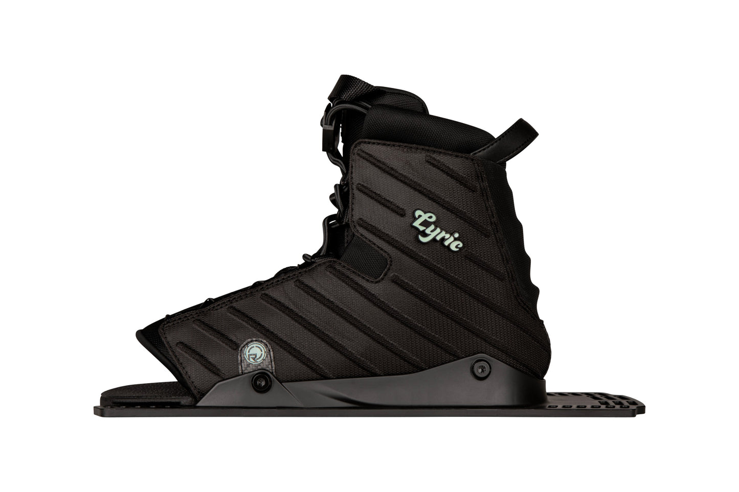 2027 Radar Lyric BOA Rear Boot Coal — left side profile