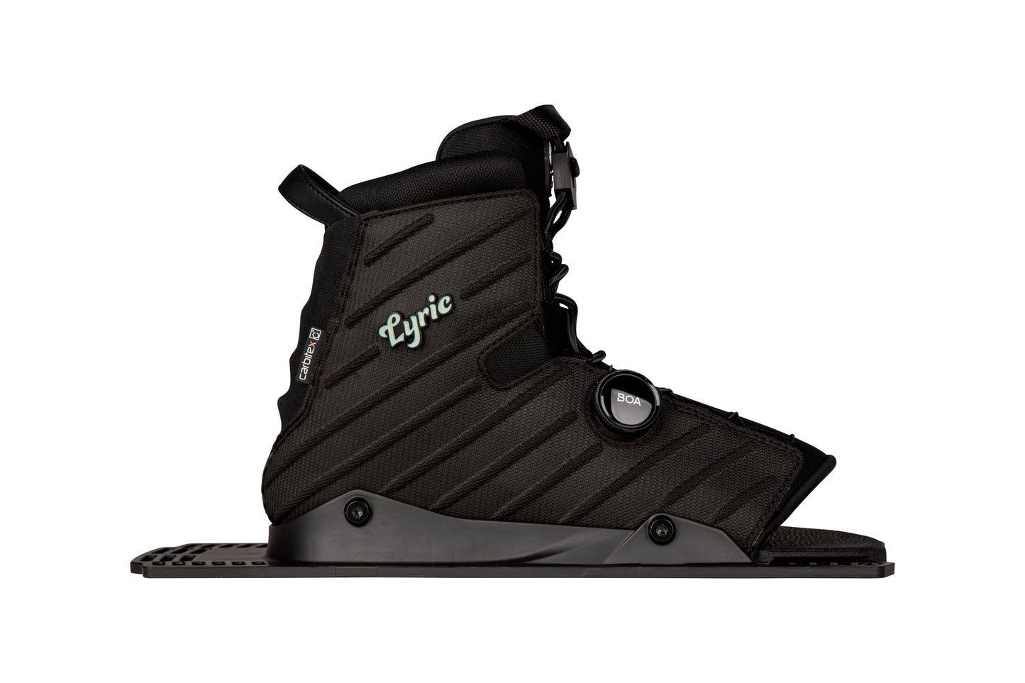 2027 Radar Lyric BOA Rear Boot Coal — right side profile
