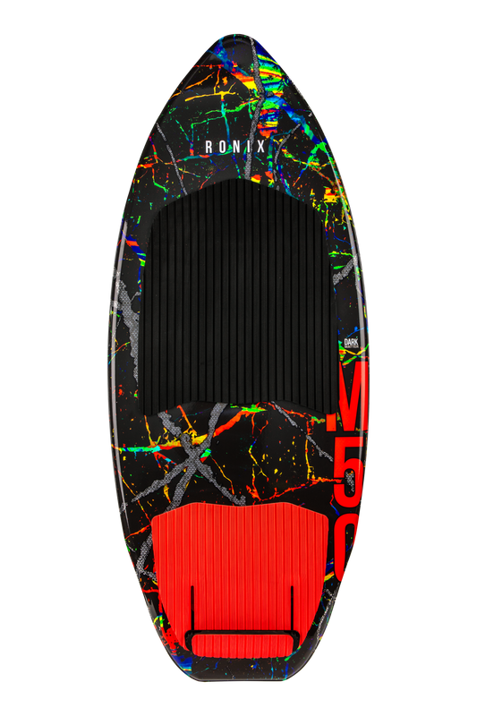 2027 Ronix M50 Dark Matter Wakesurf Distressed Color Palette — topsheet