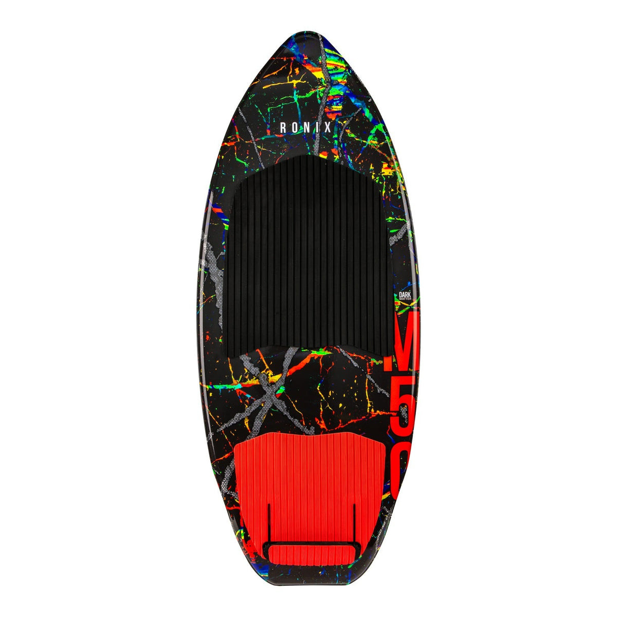 2027 Ronix M50 Dark Matter Wakesurf Distressed Color Palette — topsheet
