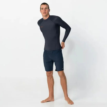 2026 O'Neill Hyperfreak LS Crew GBS 2mm Wetsuit Top - Gunmetal