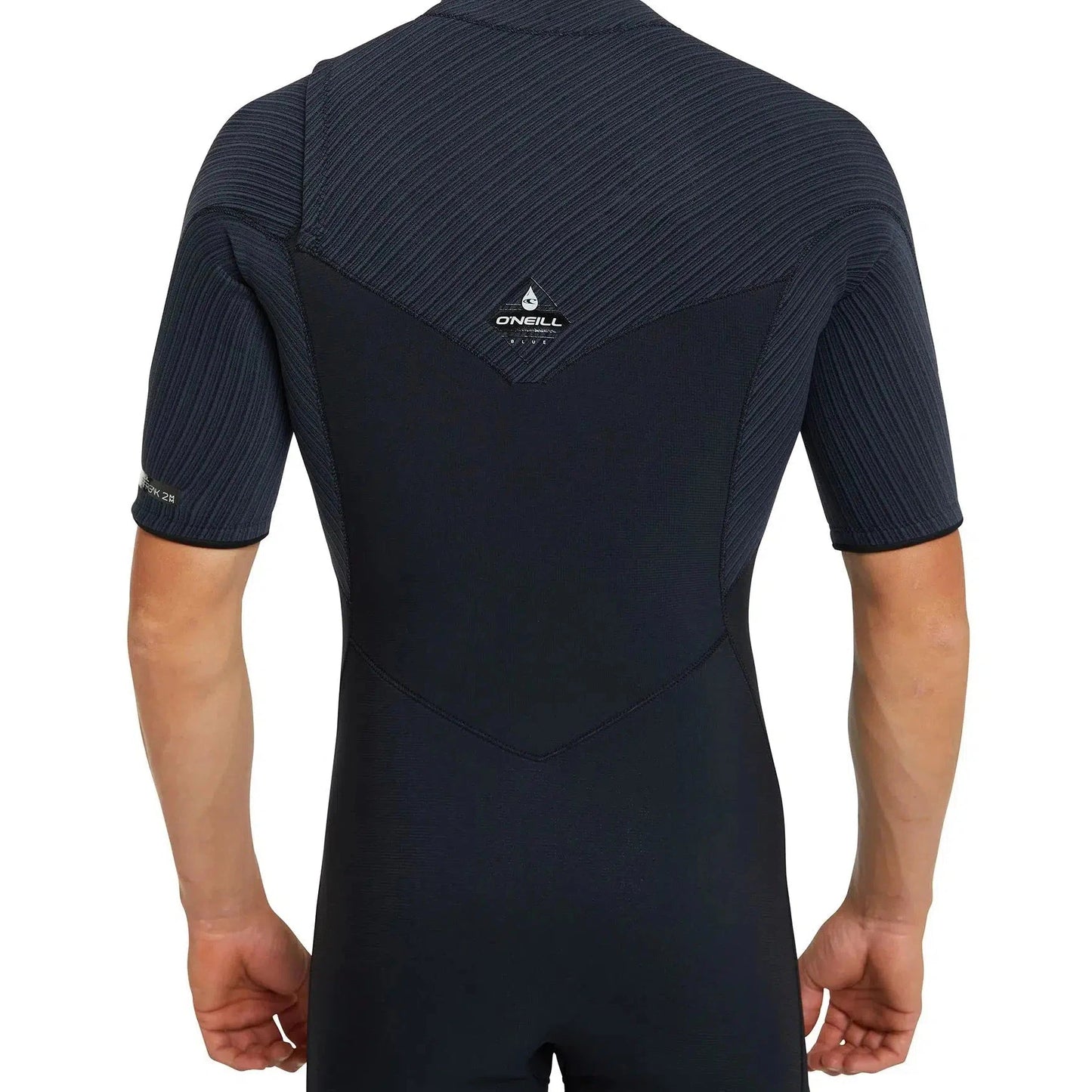 2025 O'Neill HyperFreak 2mm Short Arm Steamer Chest Zip Wetsuit - Black