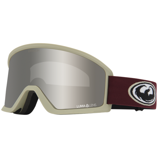 Dragon DX3 Plus OTG - Oldskool w/ LUMALENS Silver Ion + LL Amber Lenses