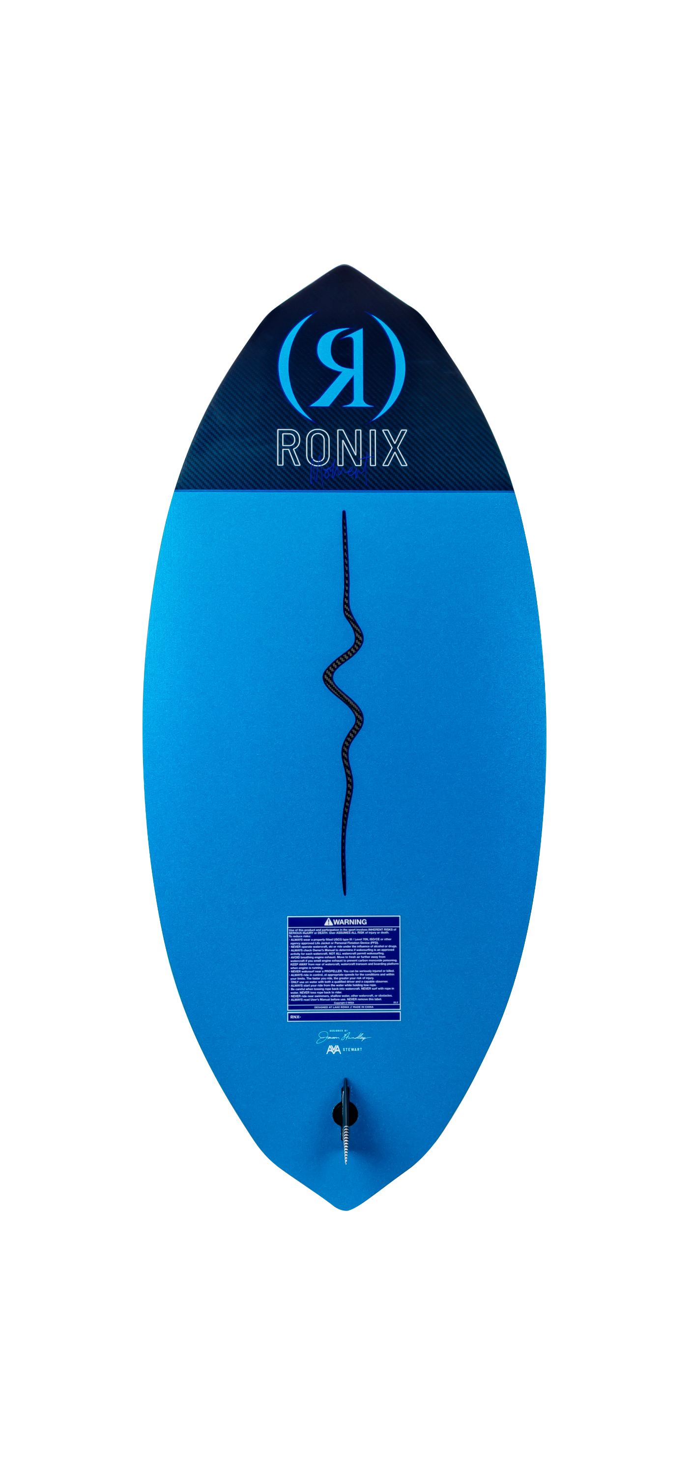 2027 Ronix Womens Moment Carbon Air Core 4 Skimmer Wakesurf Aqua — base