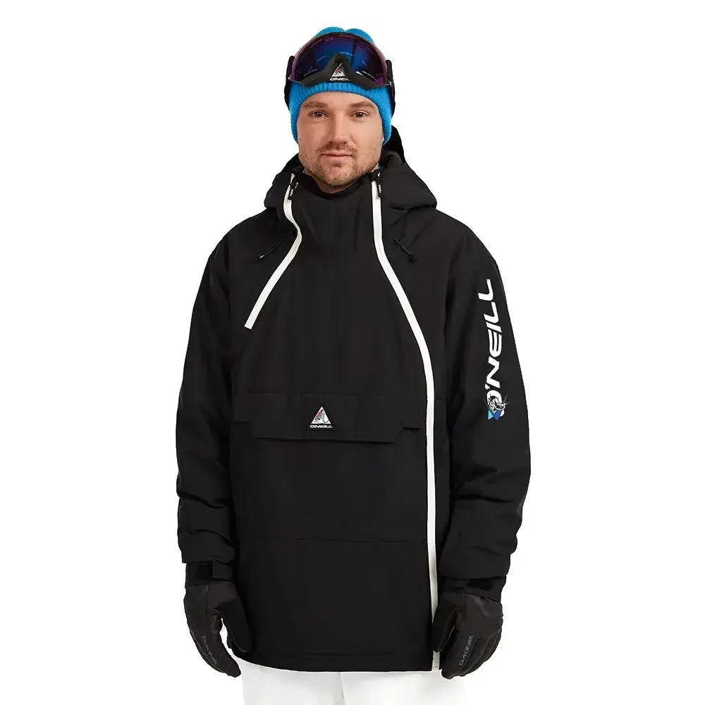 O'Neill Play Asymmetric Snow Jacket - Black Out