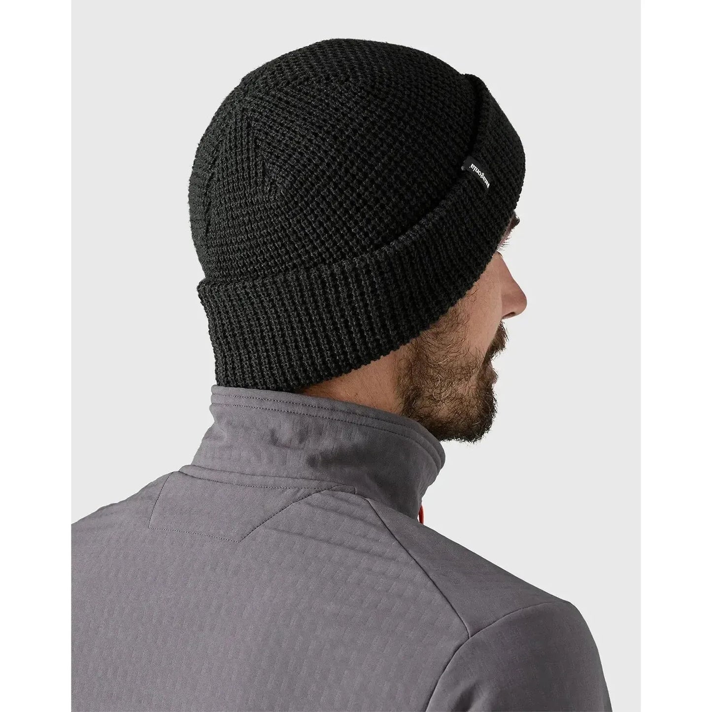 Patagonia SnowDrifter Beanie | Model back of head 