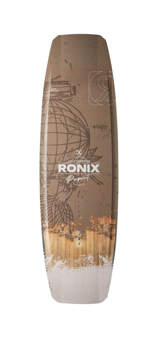 2027 Ronix Pinpoint Wakeboard Olive Brown / Eagle Scout — topsheet