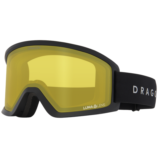 2026 Dragon DX3 Plus OTG - Black w/ Photochromic LUMALENS Yellow Lens