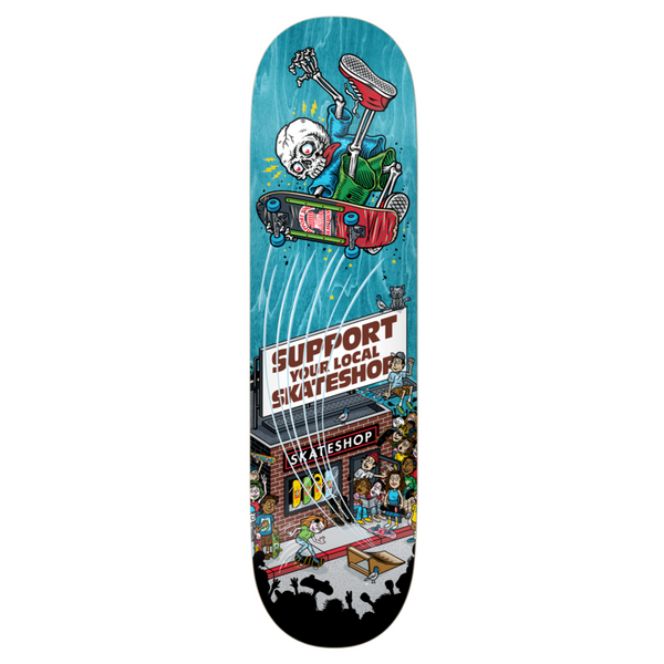 DLX Shop Keepers 2025 Skateshop Day 8.25 Skate Deck – Welcome