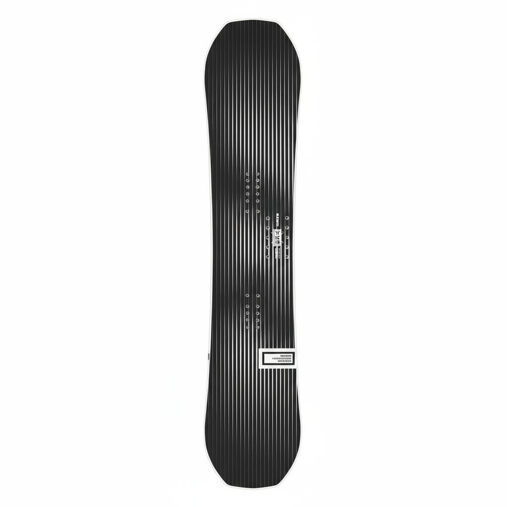 Resized YES Snowboard Black Base