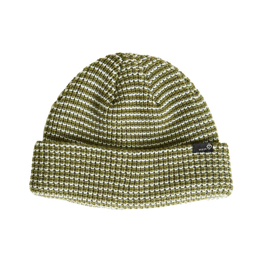Rojo Retro Striped Beanie