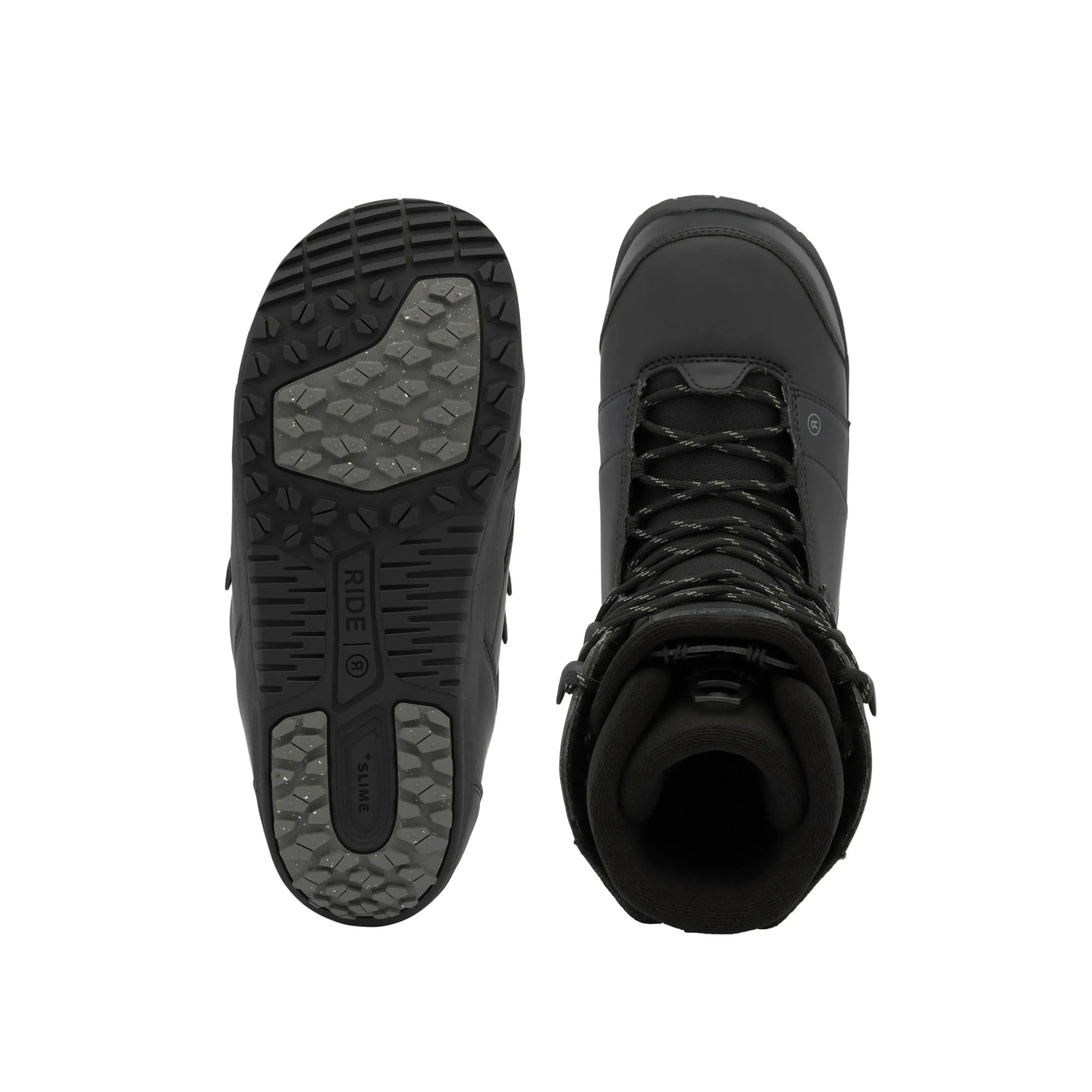 2026 Ride Men's Orion Snowboard Boot | Black | Top View