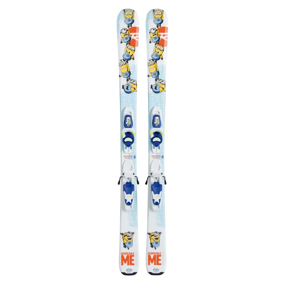 Rossignol Minion Junior Skis w/Kid 4 Bindings
