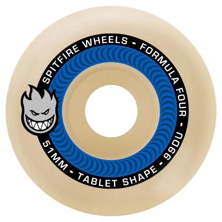 Spitfire F4 Tablets 52mm 99A Skateboard Wheels