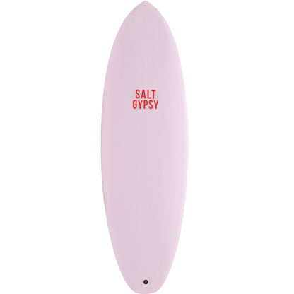 Female surfer riding the Salt Gypsy Chi Chi