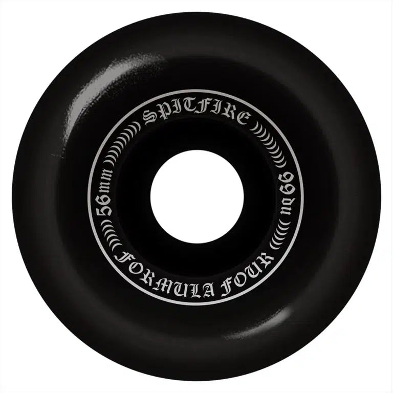 Spitfire F4 OG Classics Black 56mm 99A Skateboard Wheels