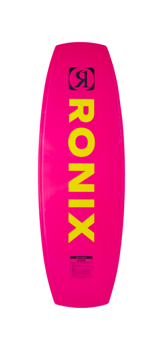 2027 Ronix Spring Break Womens Wakeboard Pink Wordsmith — base